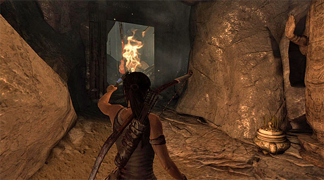 Follow the linear corridors, using the torch or Survival Instincts to find your way - Hall of Ascension | Optional Tombs: Mountain Village - Mountain Village | Optional Tombs - Tomb Raider Game Guide