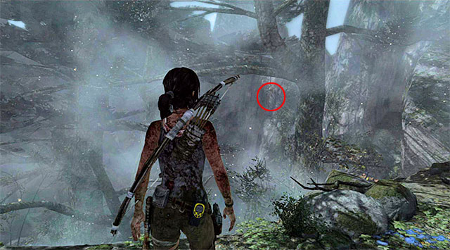 Stop as soon as she stands upright - Ghost Hunter | Collectibles: Coastal Forest - Collectibles: Coastal Forest - Tomb Raider Game Guide