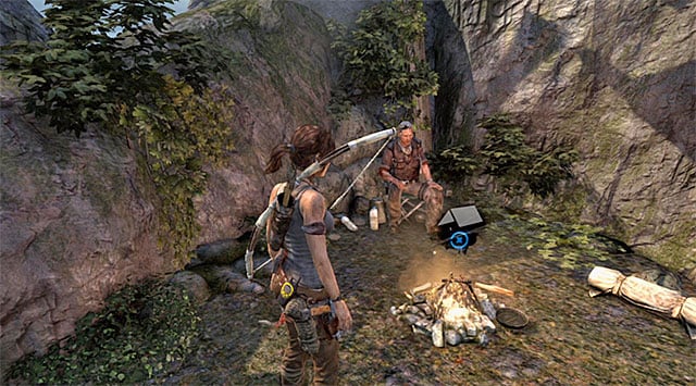 CAMPSITE 3/5 - VILLAGE OVERLOOK - Campsites | Collectibles: Mountain Village - Collectibles: Mountain Village - Tomb Raider Game Guide