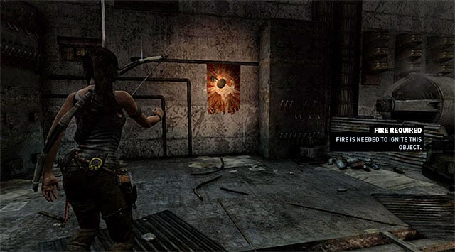 NON-BELIEVER BANNER 2/5 - Non-believer Banners | Collectibles: Mountain Base - Collectibles: Mountain Base - Tomb Raider Game Guide