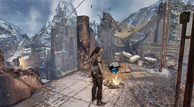 CAMPSITE 2/2 - RADIO TOWER - Campsites | Collectibles: Base Exterior - Collectibles: Base Exterior - Tomb Raider Game Guide