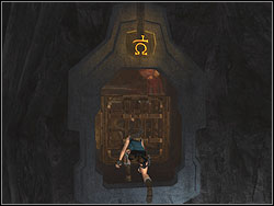 Then jump into the next niche above - The Final conflict 1 | Artefacts and Relics - Artefacts and Relics - Tomb Raider: Anniversary Game Guide & Walkthrough