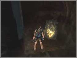 Go inside and move along the tunnel - The Great Pyramid | Artefacts and Relics - Artefacts and Relics - Tomb Raider: Anniversary Game Guide & Walkthrough