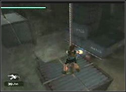 Jump to the back on the line with package - Natlas Mines 2 | Artefacts and Relics - Artefacts and Relics - Tomb Raider: Anniversary Game Guide & Walkthrough