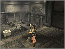 Go upstairs to the another chamber - Palace Midas 1 | Artefacts and Relics - Artefacts and Relics - Tomb Raider: Anniversary Game Guide & Walkthrough
