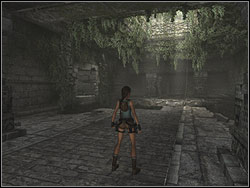 Back to the room with the columns - Mountain Caves 2 | Artefacts and Relics - Artefacts and Relics - Tomb Raider: Anniversary Game Guide & Walkthrough