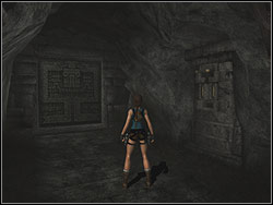 Find the tight tunnel with the lever in the wall - Mountain Caves 2 | Artefacts and Relics - Artefacts and Relics - Tomb Raider: Anniversary Game Guide & Walkthrough