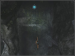 In the place, where snows, turn left, kill bats and go to the edge of the shelf - Mountain Caves 1 | Artefacts and Relics - Artefacts and Relics - Tomb Raider: Anniversary Game Guide & Walkthrough