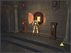 The relief will open - inside is Laras diary - The Croft Manor 2 | The Croft Manor - training mission - The Croft Manor - training mission - Tomb Raider: Anniversary Game Guide & Walkthrough