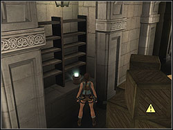 Go downstairs and then follow the corridor - The Croft Manor 1 | The Croft Manor - training mission - The Croft Manor - training mission - Tomb Raider: Anniversary Game Guide & Walkthrough