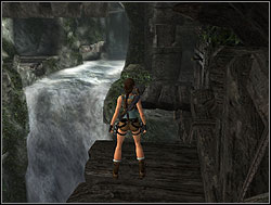 Jump to the edge of the wall on the right of the lever - The Lost Valley 2 | Walkthrough - Peru - Tomb Raider: Anniversary Game Guide & Walkthrough