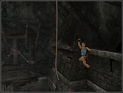 Climb again to the place, from where you decided to jump down into the hole - The Lost Valley 2 | Walkthrough - Peru - Tomb Raider: Anniversary Game Guide & Walkthrough