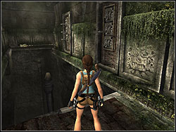 Go forward - Tomb of Qualopec 1 | Walkthrough - Peru - Tomb Raider: Anniversary Game Guide & Walkthrough