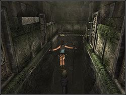 Jump to the next ledge (be careful - the darts - Tomb of Qualopec 1 | Walkthrough - Peru - Tomb Raider: Anniversary Game Guide & Walkthrough