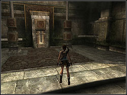 Go forward - you will come to the chamber with gear and lever - Tomb of Qualopec 1 | Walkthrough - Peru - Tomb Raider: Anniversary Game Guide & Walkthrough