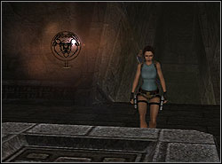 Look at the tombstone - Tomb of Qualopec 2 | Walkthrough - Peru - Tomb Raider: Anniversary Game Guide & Walkthrough