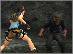 Larson is waiting for you - Tomb of Qualopec 2 | Walkthrough - Peru - Tomb Raider: Anniversary Game Guide & Walkthrough