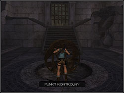 Move the lever down - the gate will open - St. Francis Folly 1 | Walkthrough - Greece - Tomb Raider: Anniversary Game Guide & Walkthrough