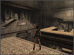 Go downstairs - St. Francis Folly 1 | Walkthrough - Greece - Tomb Raider: Anniversary Game Guide & Walkthrough