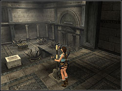 Go upstairs to the another room - Palace Midas 1 | Walkthrough - Greece - Tomb Raider: Anniversary Game Guide & Walkthrough