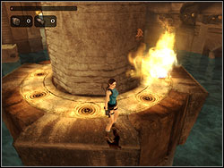 Jump to the big column on the right - Palace Midas 2 | Walkthrough - Greece - Tomb Raider: Anniversary Game Guide & Walkthrough