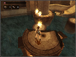 Move to the left, jump to the ledge above and go to the left - Palace Midas 2 | Walkthrough - Greece - Tomb Raider: Anniversary Game Guide & Walkthrough