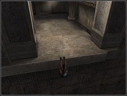 Move to the right and jump to the next ledge - Temple of Khamoon 2 | Walkthrough - Egypt - Tomb Raider: Anniversary Game Guide & Walkthrough