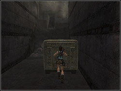 Slide down on the bed of the rift - Temple of Khamoon 2 | Walkthrough - Egypt - Tomb Raider: Anniversary Game Guide & Walkthrough