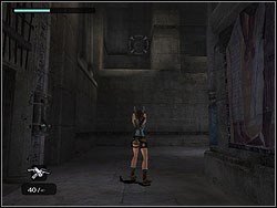 Find the niche with the button above you - shoot at the button - the band will appear on the ceiling - Temple of Khamoon 4 | Walkthrough - Egypt - Tomb Raider: Anniversary Game Guide & Walkthrough
