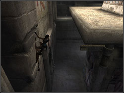 Jump to the edge above, then to the timber on the right - Temple of Khamoon 4 | Walkthrough - Egypt - Tomb Raider: Anniversary Game Guide & Walkthrough