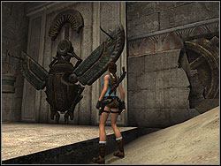 Go to the left - Temple of Khamoon 4 | Walkthrough - Egypt - Tomb Raider: Anniversary Game Guide & Walkthrough