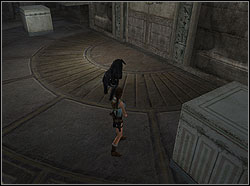 Take ammo from the small cells in the wall - Temple of Khamoon 4 | Walkthrough - Egypt - Tomb Raider: Anniversary Game Guide & Walkthrough