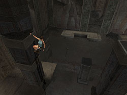 Jump again on the flooring in the centre part of the room - Obelisk of Khamoon 1 | Walkthrough - Egypt - Tomb Raider: Anniversary Game Guide & Walkthrough