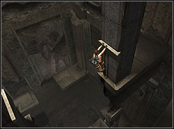 Move to the second column - Obelisk of Khamoon 1 | Walkthrough - Egypt - Tomb Raider: Anniversary Game Guide & Walkthrough