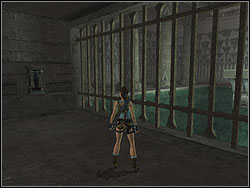 Switch the lever and the third bridge will slide down - Obelisk of Khamoon 3 | Walkthrough - Egypt - Tomb Raider: Anniversary Game Guide & Walkthrough