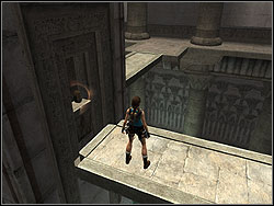 You will come to the courtyard with the obelisk - Obelisk of Khamoon 4 | Walkthrough - Egypt - Tomb Raider: Anniversary Game Guide & Walkthrough