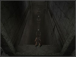 Pass the gate and stand behind them - Obelisk of Khamoon 2 | Walkthrough - Egypt - Tomb Raider: Anniversary Game Guide & Walkthrough