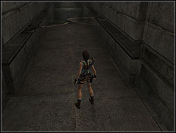 Leave the courtyard (the exit is behind you) - Obelisk of Khamoon 2 | Walkthrough - Egypt - Tomb Raider: Anniversary Game Guide & Walkthrough