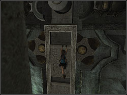Turn left, jump to the next plate - Sanctuary of the Scion 2 | Walkthrough - Egypt - Tomb Raider: Anniversary Game Guide & Walkthrough