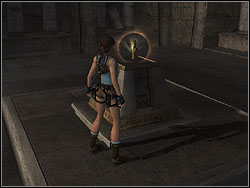 The gate will closed behind you - Sanctuary of the Scion 2 | Walkthrough - Egypt - Tomb Raider: Anniversary Game Guide & Walkthrough