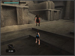 Leave the room, jump into the water and swim to the open just now passage - Sanctuary of the Scion 3 | Walkthrough - Egypt - Tomb Raider: Anniversary Game Guide & Walkthrough