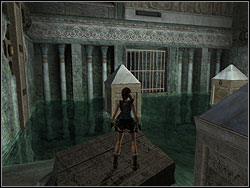 Go out the water - Sanctuary of the Scion 3 | Walkthrough - Egypt - Tomb Raider: Anniversary Game Guide & Walkthrough