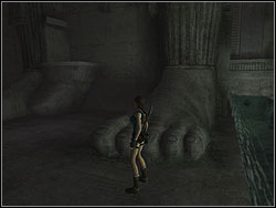 Close to the statue - Sanctuary of the Scion 4 | Walkthrough - Egypt - Tomb Raider: Anniversary Game Guide & Walkthrough