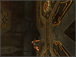 Again, activate the button, kill two gargoyles, reactivate the button - The Great Pyramid 1 | Walkthrough - Lost Islands - Tomb Raider: Anniversary Game Guide & Walkthrough