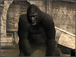 GORILLA - very fast and strong creature - Enemies | Walkthrough - Lost Islands - Tomb Raider: Anniversary Game Guide & Walkthrough