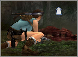 The battle with T-Rex has several stages - Bosses 1 | Walkthrough - Lost Islands - Tomb Raider: Anniversary Game Guide & Walkthrough