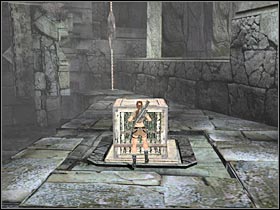 Once all three crates have been placed a short cut-scene should appear on your screen - Bolivia - part III | Bolivia - Tiwanaku - Bolivia - Tiwanaku - Tomb Raider: Legend Game Guide & Walkthrough