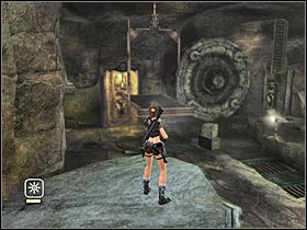 Use the grapple once again - Ghana - part I | Ghana - Pursuing J. Rutland - Ghana - Pursuing James Rutland - Tomb Raider: Legend Game Guide & Walkthrough