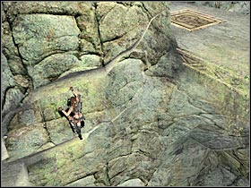 Youve just reached the main area of the cavern - Ghana - part II | Ghana - Pursuing J. Rutland - Ghana - Pursuing James Rutland - Tomb Raider: Legend Game Guide & Walkthrough