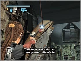 Head on to the next gate - England - part I | England - King Arthurs Tomb - England - King Arthurs Tomb - Tomb Raider: Legend Game Guide & Walkthrough